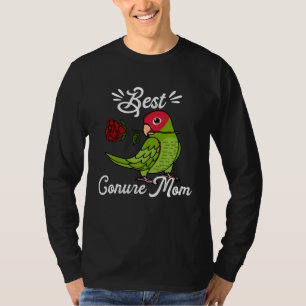 Best Parrot Mom I Cherry headed Conure T-Shirt