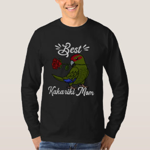 Best Parrot Mom I Red crowned Kakariki T-Shirt