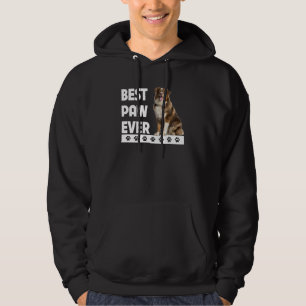 Best Paw Ever Aussie Dog Dad Australian Shepherd F Hoodie