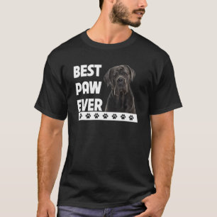 Best Paw Ever Cane Corso Dad Fathers Day Dog T-Shirt