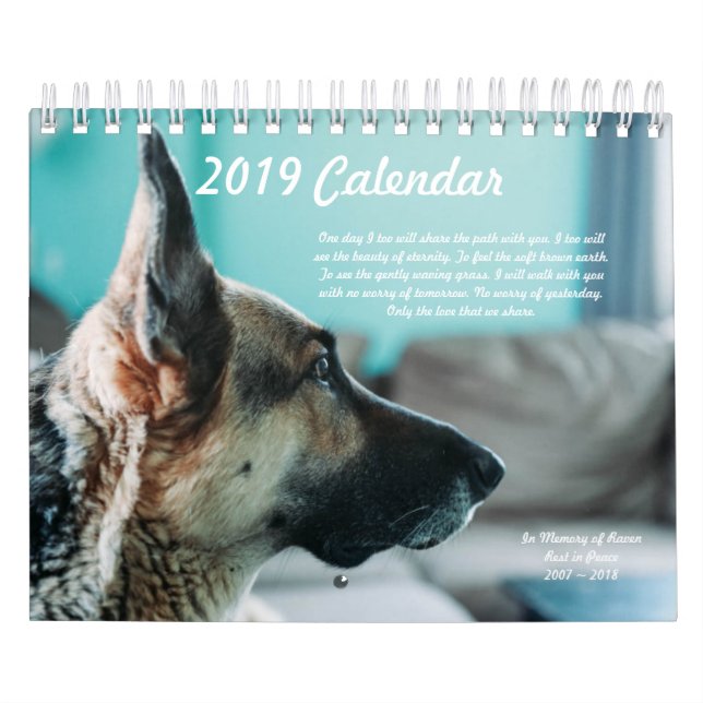Best Paw Forward 2019 Calendar (Cover)