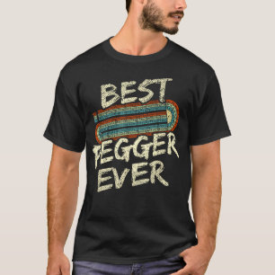 Best Pegger Ever Funny Cribbage T-Shirt