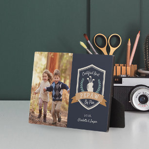 Best Pepaw By Par   Golf Grandpa Photo Plaque