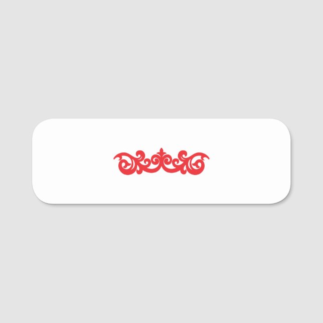 Best personalise TextLogo Name Tags (Front)