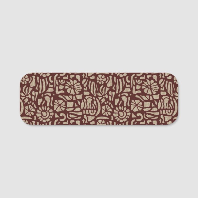 Best personalise TextLogo Name Tags (Front)