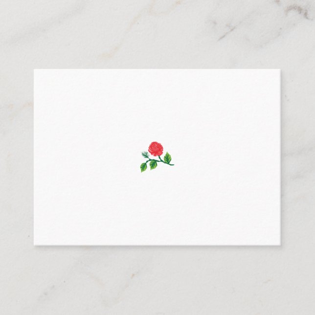 Best Personalised School Notebook Place Card (Front)