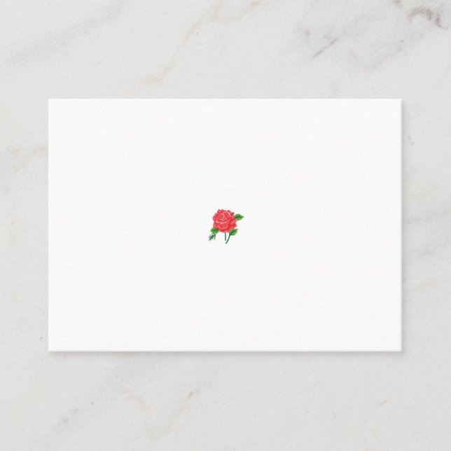 Best Personalised School Notebook Place Card (Front)