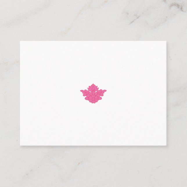 Best Personalised School Notebook Place Card (Front)
