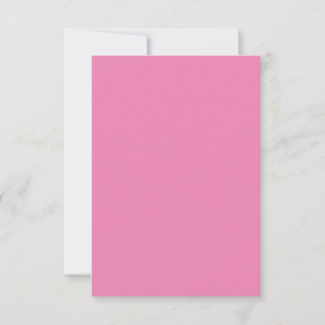 Best Personalised School Notebook RSVP Card (Front)