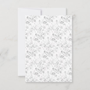 Best Personalised School Notebook RSVP Card