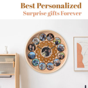 Best Personalised Surprise gifts Forever  Clock