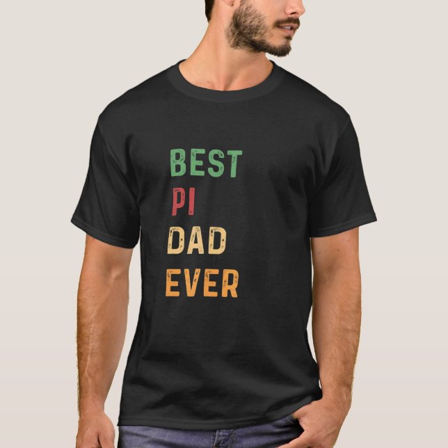 Best PI Dad Ever Private Eye Private Investigator T-Shirt (Front)