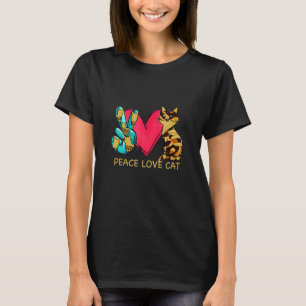 Best Piece Love Cat Mom Forever Ee For Women Cat D T-Shirt