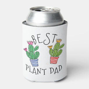 Best Plant Dad Cactus Gardening Dad Fathers Day   Can Cooler