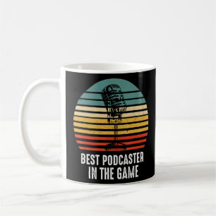 Best Podcaster Podcasting Interview Radio Content Coffee Mug