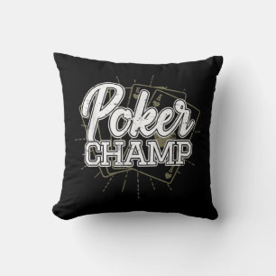 Best Poker Player Poker Cards Game Cushion