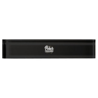 Best Poker Player Poker Cards Game Nameplate