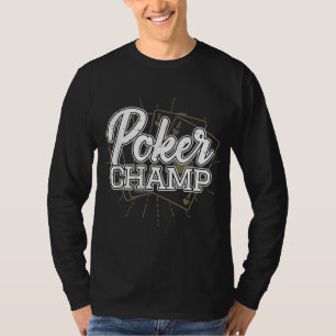 Best Poker Player Poker Cards Game T-Shirt