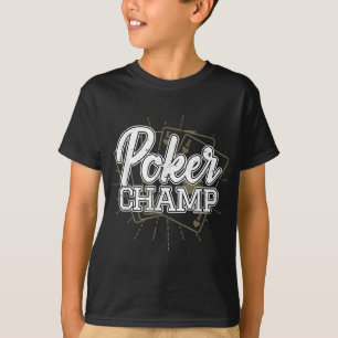 Best Poker Player Poker Cards Game T-Shirt