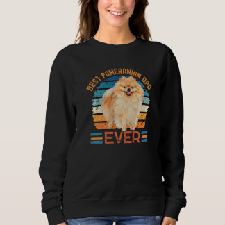 Best Pomeranian Dad Ever Dog Father's Day Sweatshirt
