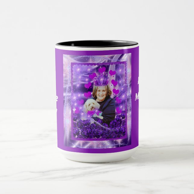 Best Poodle Mum Coffee Mug (Center)