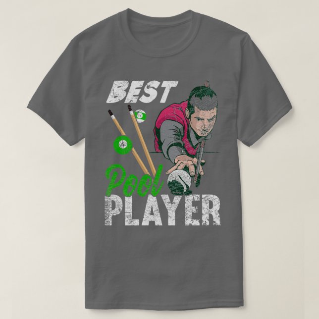 Best Pool Player Billiards Classic TShirt (Design Front)