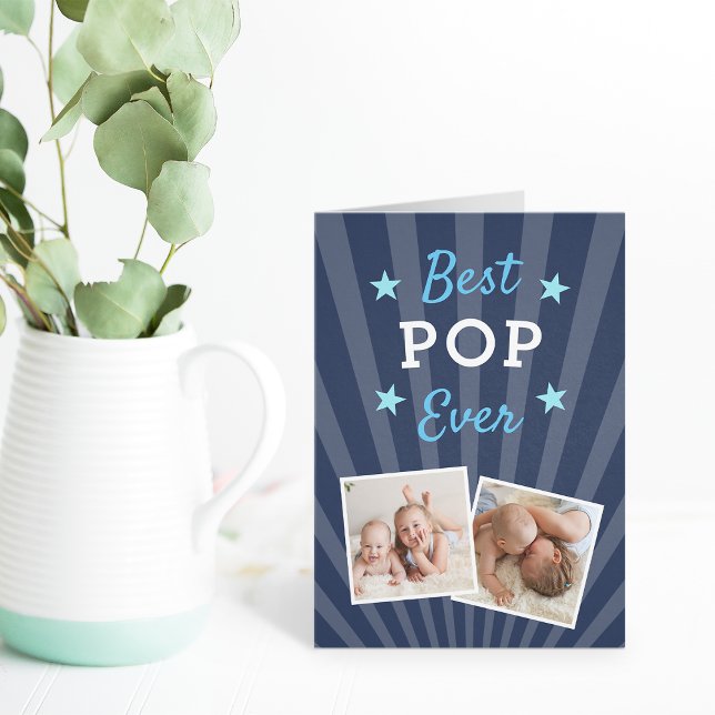 Best Pop Ever | Father's Day Photo Card (Creator Uploaded)