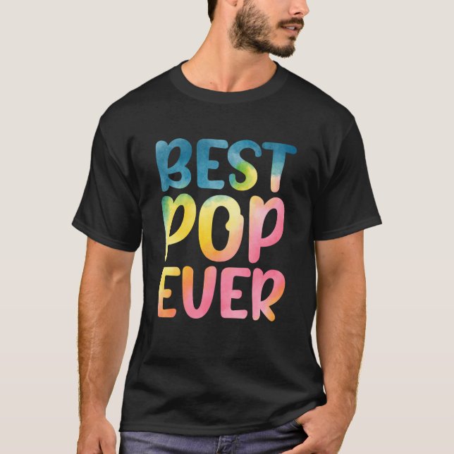 Best Pop Ever Father's Day Pop T-Shirt (Front)
