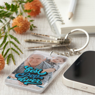 Best Pop Ever   Grandpa Photo Key Ring