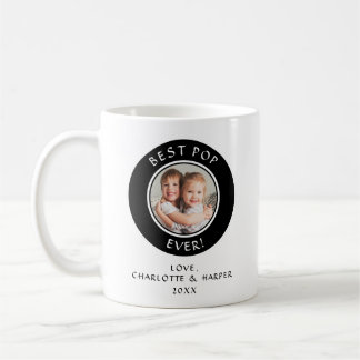 Best Pop Ever Photo Modern Fun Dad Coffee Mug