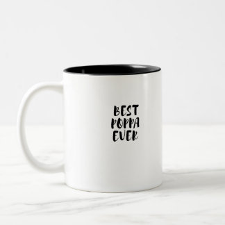 Best poppa Two-Tone coffee mug