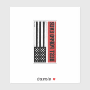 Best Poppo Ever Patriotic Flag Vintage Graphic_1