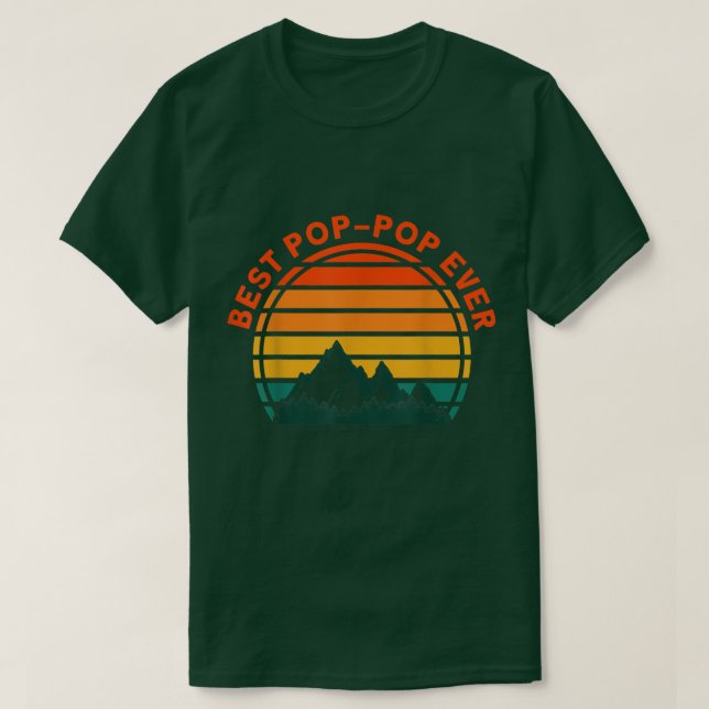 Best poppop ever  T-Shirt (Design Front)