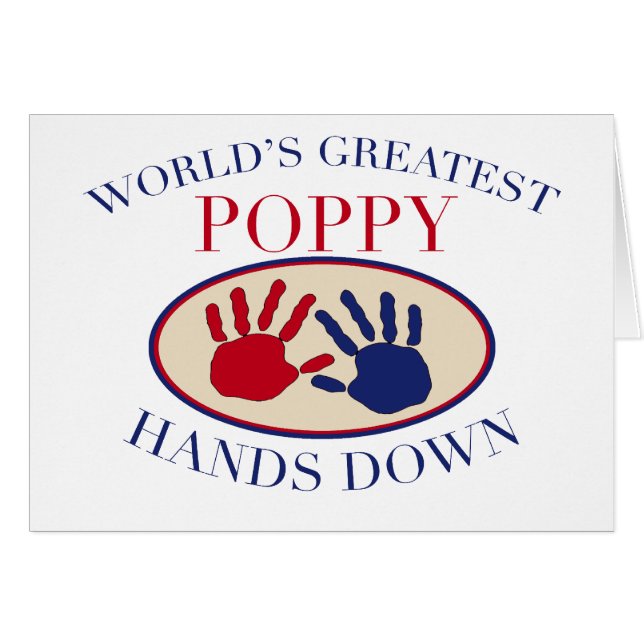 Best Poppy Hands Down (Front Horizontal)