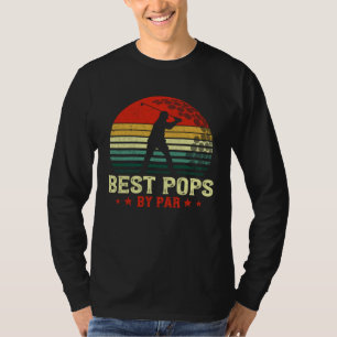Best Pops By Par Daddy Father s Day Golf  Golfer T-Shirt