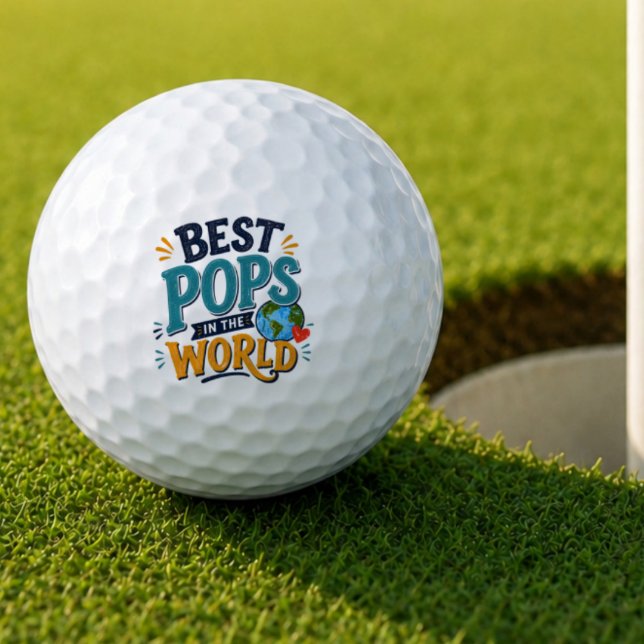Best Pops in the World Golf Ball (Creator Uploaded)