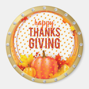 Best Popular Happy Thanksgiving Gift Magnet