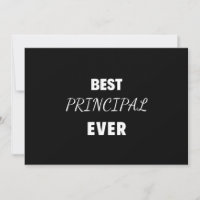 Best Principal Ever