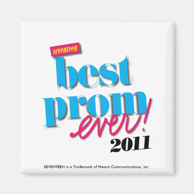 Best Prom Ever - Aqua Magnet (Front)