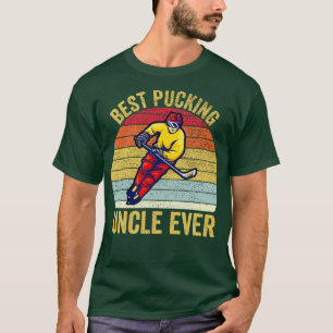 Best Pucking Uncle Ever Hockey Sports Lover 1 T-Shirt