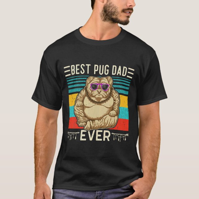 Best Pug Dad Ever Essential  169 T-Shirt (Front)