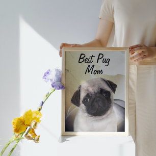 Best Pug Mum  Poster