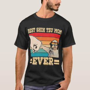 Best Pug shih tzu Mum Ever T-Shirt