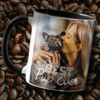 Best Pup Ever Modern Cool Stitch Pet Puppy Photo