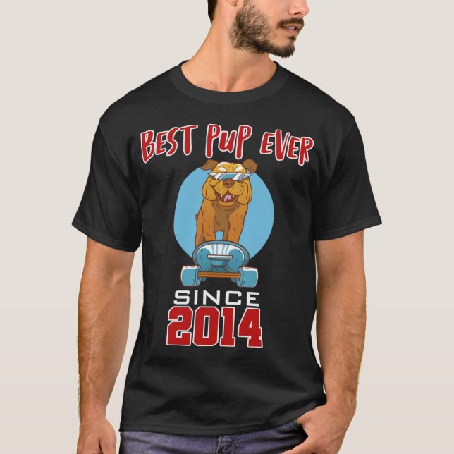Best pup ever since 2014 T-Shirt (Front)
