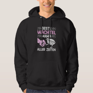 Best Quail Mama All Times Quail Breeder Quail Hoodie
