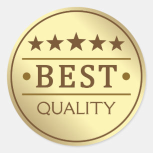 Best Quality Classic Round Sticker