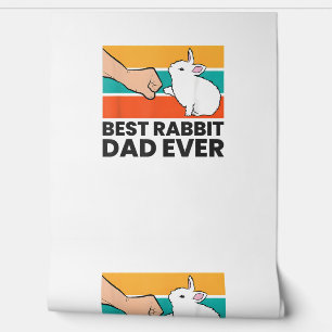 Best Rabbit Dad Ever Funny Rabbit Father Rabbit Bu Wallpaper