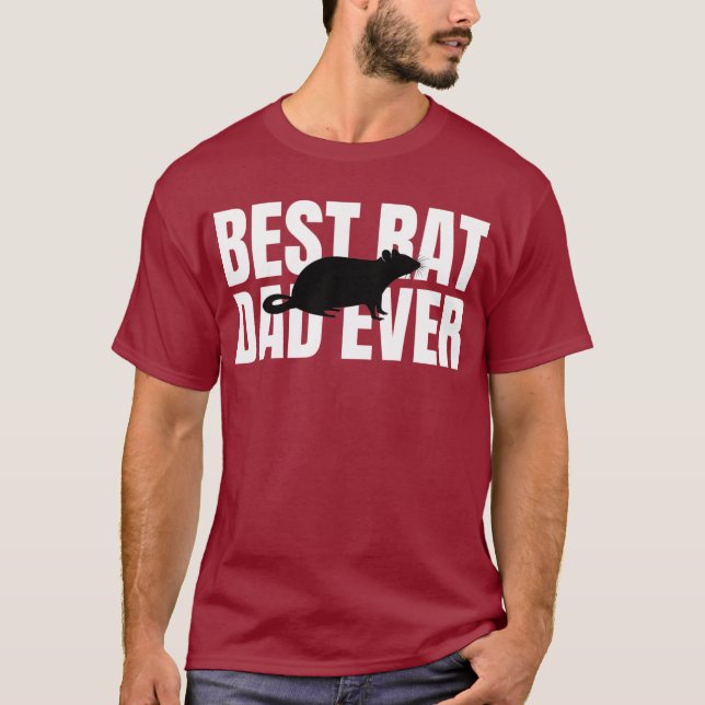 Best Rat Dad Ever T-Shirt (Front)
