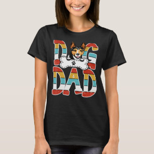 Best Rat Terrier Dad Rat Terrier Father's Day 202 T-Shirt